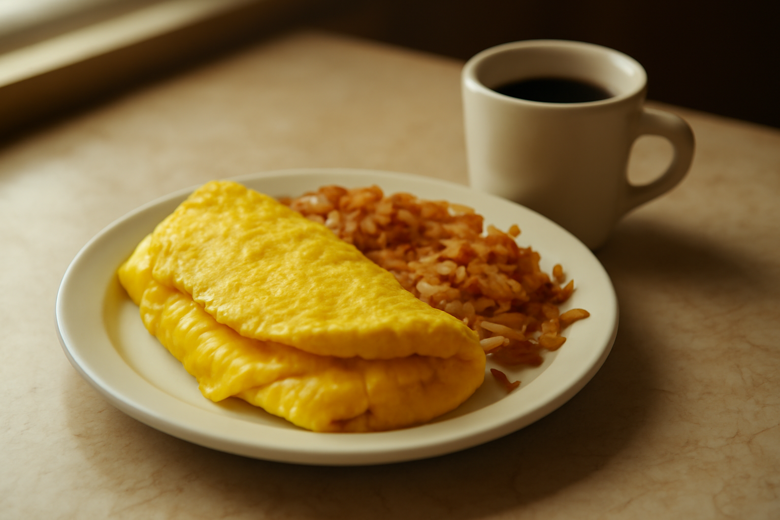Cara Membuat Omelet Diner New York yang Tebal dan Lembut